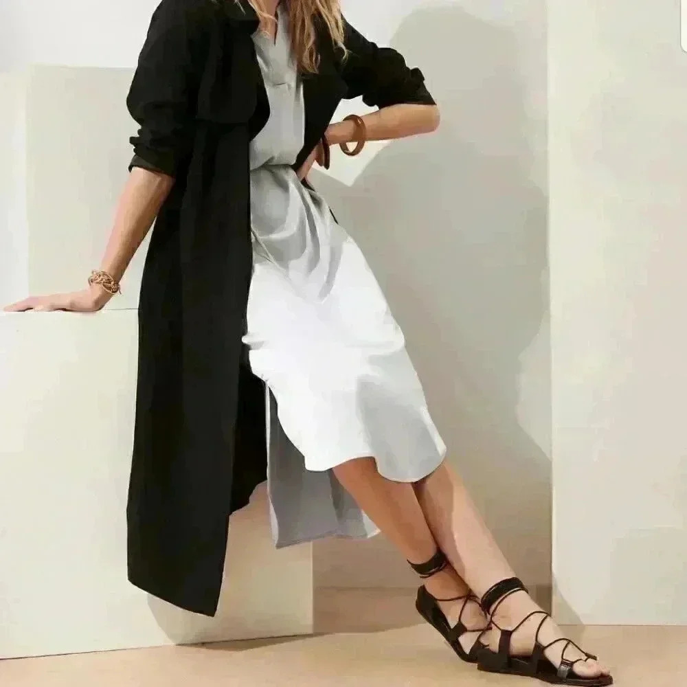 Banana Republic Textured Satin Midi Dress - Picture 15 of 15